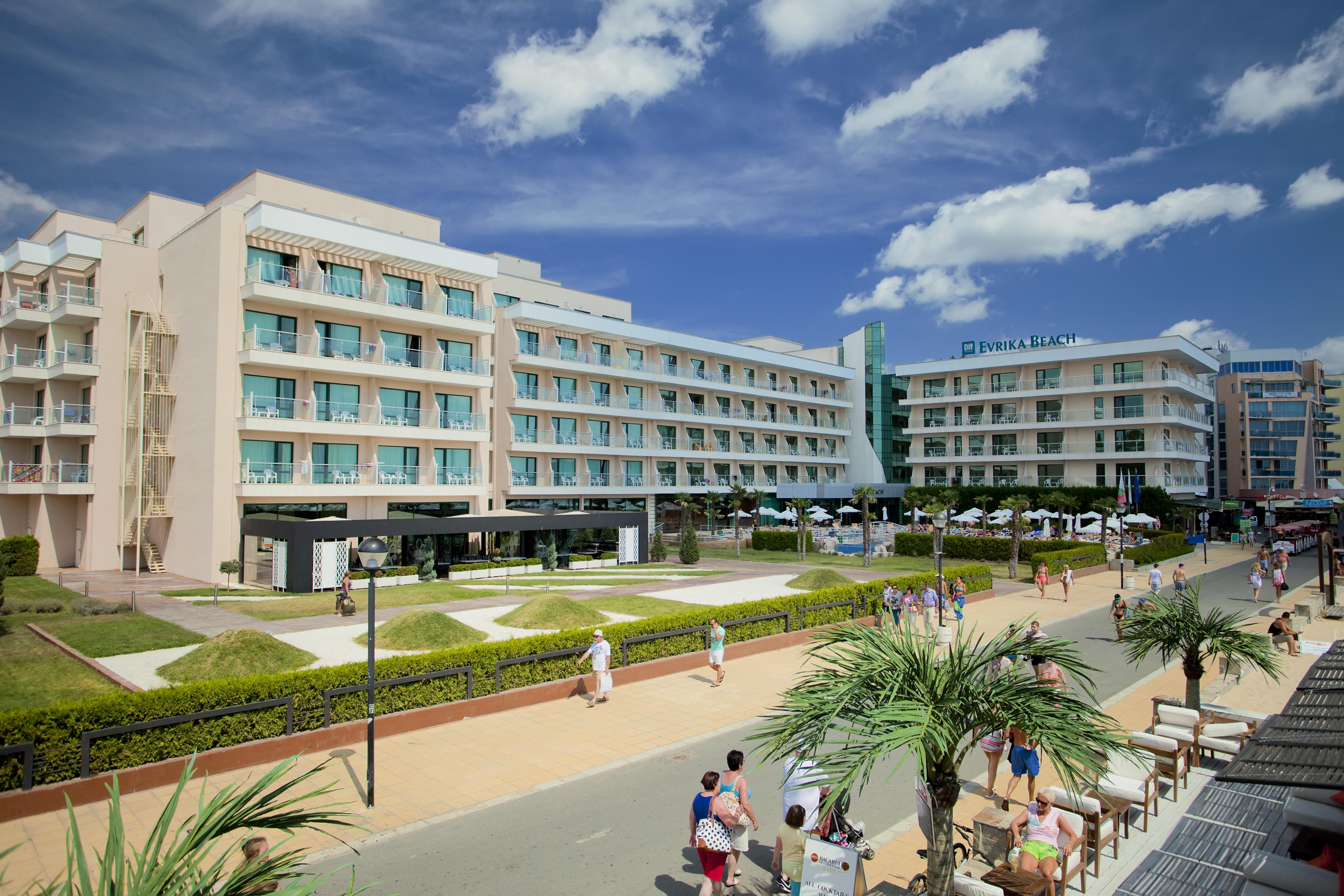 Dit Evrika Beach Club Hotel Sunny Beach Exterior foto